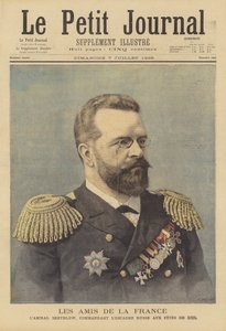 Admiral Skrydlov, Commander of the Russian Squadron at the Celebrations of the Opening of the Kiel Canal