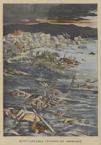Appalling Hurricane in America by Fortune Louis Meaulle
