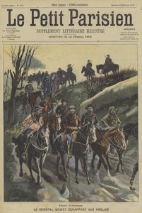 Boer General Christiaan de Wet Eluding British Forces in Orange Free State