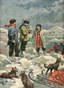Crew Departed in Search of the S.A. Andree Expedition