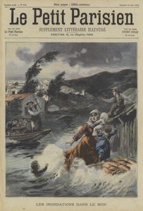 Floods in the Midi Region of France by Fortune Louis Meaulle