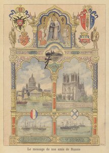 Message of Goodwill from the City of St Petersburg to France