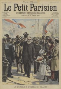 Paul Kruger, Former President of Transvaal, Arriving in France