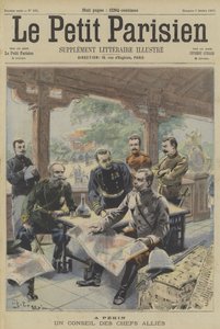 The Boxer Rebellion: A Meeting of Allied Commanders in Beijing