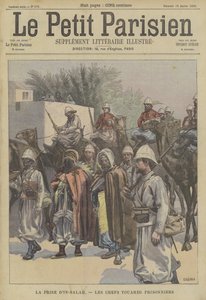 The capture of Ain Salah, Algeria: Tuareg chiefs taken prisoner by the French