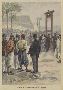 Triple Execution at Setif, Algeria