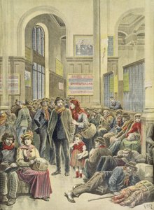 Italian Emigrants at Gare Saint-Lazare, from 
