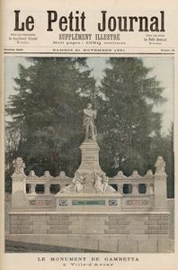 Monument to Gambetta at Ville-d