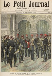 Return of the Grand Cordon of the Legion of Honour to the New Khedive of Egypt, from 
