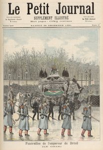 The Funeral of the Emperor of Brazil: The Carriage