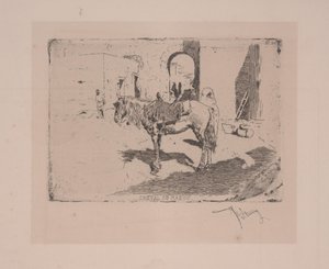 Cheval du Maroc by Fortuny y Carbó