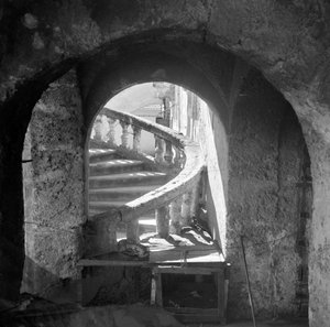 Detail of the Staircase of a Villa in Palermo