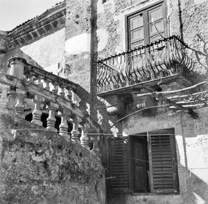 Facade of a villa in Palermo