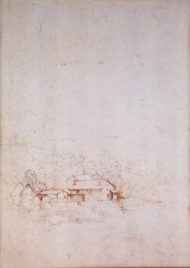 A Farm among Trees (verso)