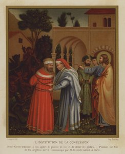 The Institution of the Confession by Fra (after) Angelico