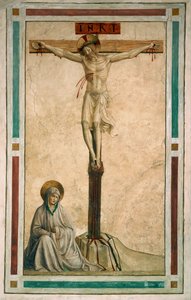 Cella 22: Crucifixion with Virgin Mary