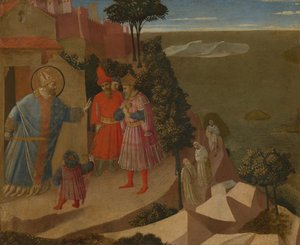 Saint Romuald Refuses Emperor Otto III Admission to the Church