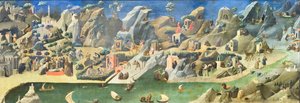 Stories from the lives of the holy fathers in the desert (Thebaid) by Fra (c.1387 1455) Angelico
