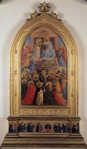 The Coronation of the Virgin by Fra  Angelico