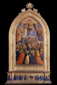 The Coronation of the Virgin. Reliquary for Santa Maria Novella