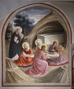 The Lamentation of Christ by Fra  Angelico