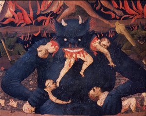 The Last Judgment: Hell by Fra  Angelico