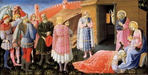 The Adoration of the Magi by Fra  Angelico