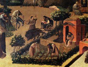 Monks at work (detail)