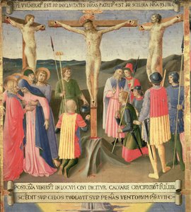 Christ on the Cross between the Two Thieves, (detail)