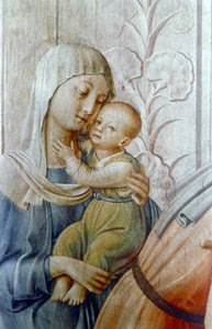 St Laurence giving alms to the Poor (detail) by Fra Angelico