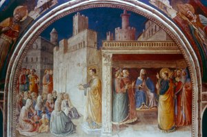 St Stephen Preaching by Fra Angelico