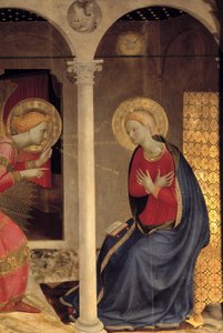 The Annunciation - Pala de Cortone by Fra Angelico