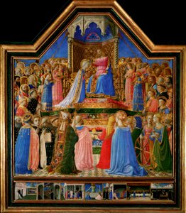 The Coronation of the Virgin by Fra Angelico