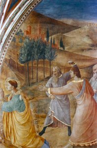 The Stoning of St Stephen by Fra Angelico