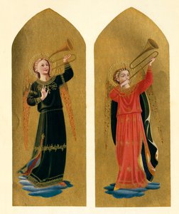 Two Angels with Trumpets