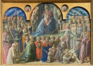 Coronation of the Virgin by Fra Filippo Lippi