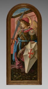 Panel from a Triptych: The Archangel Michael by Fra Filippo Lippi