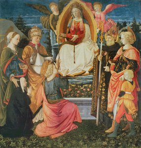 The Madonna of the Sacred Girdle by Fra Filippo Lippi