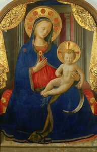Madonna of Humility, ca 1435-1440 by Fra Giovanni Angelico da Fiesole