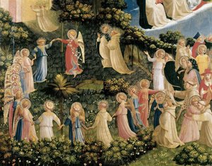 The Last Judgment (Detail), ca. 1432 by Fra Giovanni Angelico da Fiesole