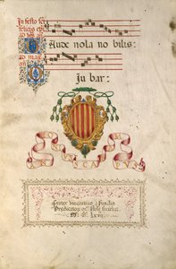 Coat of Arms by Fra Vincentius a Fundis