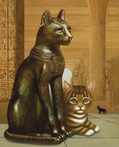 Mike the British Museum Kitten by Frances Broomfield