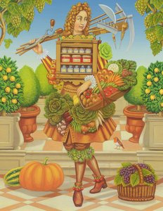 The Kitchen Gardener, 2001 by Frances Broomfield