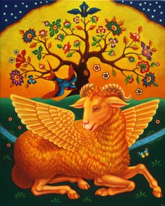 The Ram with the Golden Fleece, 2011 by Frances Broomfield