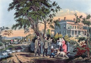 After the Hunt (engraved by Nathaniel Currier)