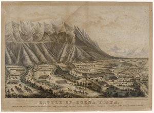 Battle of Buena Vista, 1847 by Frances Flora Bond Palmer