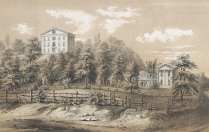 Richmond Seminary, Staten Island, N.Y., 1847-48 by Frances Flora Bond Palmer