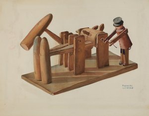 Pa. German Toy Stamping Mill by Frances Lichten