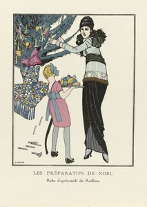 Christmas Preparations by Francesc Xavier Gosé