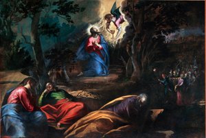 The Prayer in the Garden of Olive Trees (detail)